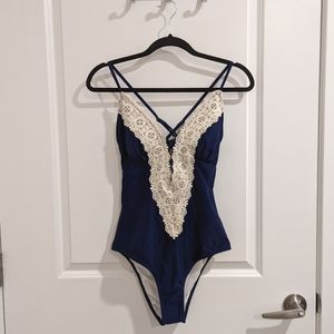 NWT Cupshe Navy One Piece